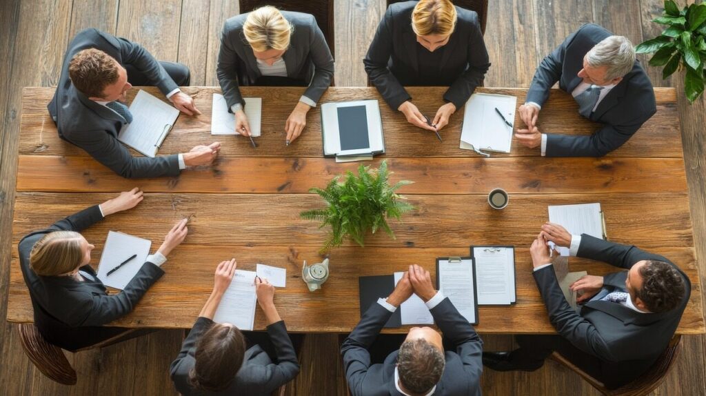 business, meeting, office, people, team, group, businesspeople, working, conference, training, work, teamwork, ai generated